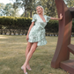 GREEN WHISPER DRESS